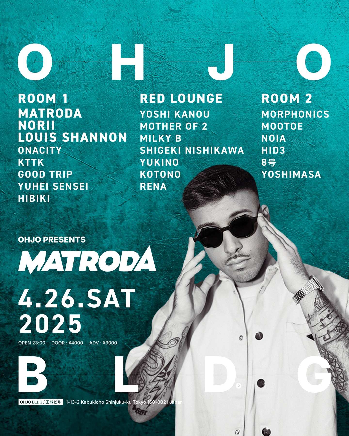 OHJO PRESENTS × MATRODA