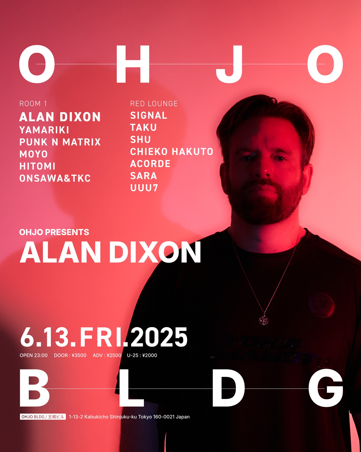 OHJO PRESENTS: Alan Dixon in Tokyo